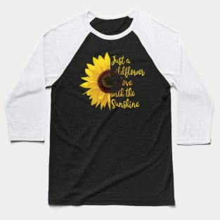 Just a wildflower in love with the Sunshine Baseball T-Shirt